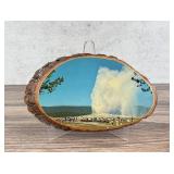 Yellowstone National Park Souvenir Wood Slice