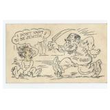 Doc Rabbi Anti Jewish Propaganda Ink Blotter