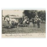 1906 KKK Ku Klux Klan 4th of July Postcard