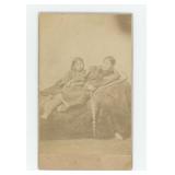 W.S. Soule Indian CDV Photo