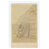 W.S. Soule Waco Strawhouse Indian CDV Photo