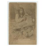 A. Frank Randall Chiricahua Apache Indian Photo