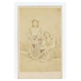 W.S. Soule Quanah Parker Indian CDV Photo