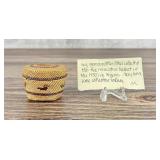 Makah Northwest Coast Native American Basket