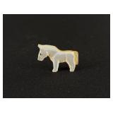 Zuni Carved Mother of Pearl Horse Fetish