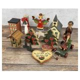 Collection of Folk Art Style Decorations