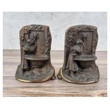 Cast Iron Maiden At Fountain Bookends