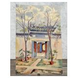 Eunice Fife Sheldon China Watercolor Painting