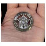 City Marshall Helena Montana Territory Badge