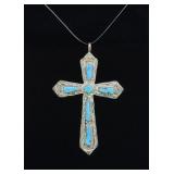George and Lupeta Leekity Zuni Sterling Cross
