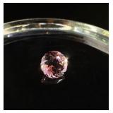 1.6ct Pink Tourmaline Faceted Gemstone
