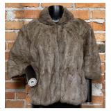 Rabbit Fur Stole Jacket
