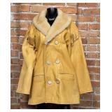 Custom Made Elk Leather Jacket Coat