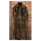 Antique Lanpher Stagecoach Driver Fur Jacket Coat