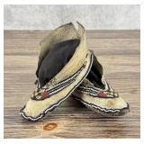 Ho-Chunk Winnebago Indian Beaded Moccasins