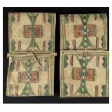 Blackfoot Native American Parfleche Envelopes