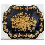 Tole Painted Serving Tray