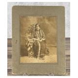 Nez Perce Indian Cornhusk Bag Maker Photo