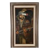 Gary Cook Last of the Buffalo Hunters Painting