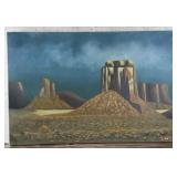 Gary Cook A Quiet Night Painting