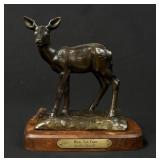 Ace Powell White Tail Fawn Bronze