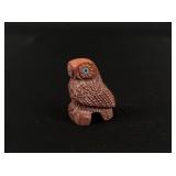 Zuni Carved Pipestone Owl Fetish