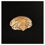 Zuni Carved Shell Frog Fetish