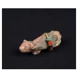 Zuni Carved Arrowhead Mountain Lion Fetish