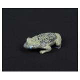 Clive Jonas Hustito Zuni Carved Horned Toad Fetish