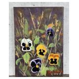 Gary Cook Panseys Painting