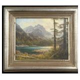 Kenneth Yarus Glacier Park Montana Painting