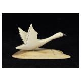 Alaskan Inuit Eskimo Walrus Ivory Goose