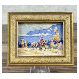 Henry Taylor Montana Miniature Painting