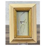 Ace Powell Black Capped Chickadee Mini Painting