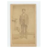 J.C. Goetchius African American CDV Photo