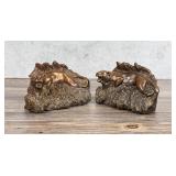 Tiger in Long Grass Bookends