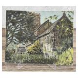 Henry Talbot Cheshire Watercolor Painting