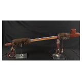 Lee Badonie Zuni Pipestone Bear Peace Pipe