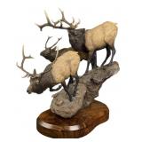 Ralph Berg Jr Bull Elk Bronze