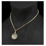 Mel Fisher Atocha Silver 8 Reales Coin Pendant