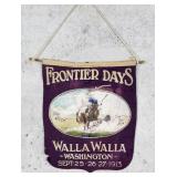 Walla Walla Washington Frontier Days Banner