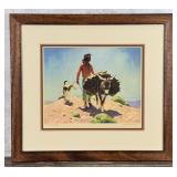 Gerard Curtis Delano Navajo Boy Print