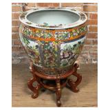 Chinese Porcelain Goldfish Bowl