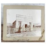 Star Bakery Nevada City Montana Cabinet Photo