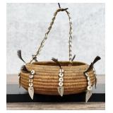 Pomo Native American Indian Gift Basket