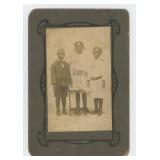 African American Black Children Cabinet Photo