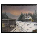 Gary Cook Unwelcome Guest Painting