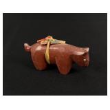 Herbert Davis Zuni Pipestone Mountain Lion Fetish