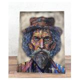 Ricardo Maya Oil on Board Painting