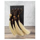 Deer Lodge Prison Montana Horsehair Keychains